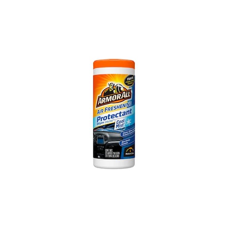 Armor All Armor All Plastic/Rubber/Vinyl Air Freshening Protectant Wipes Cool Mist Scent 25 wipes 78509